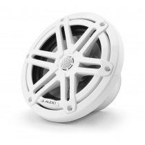 JL Audio M3-650X-S-Gw 6.5in Marine Coaxial Speakers Gloss White Sport Grilles