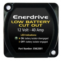 Enerdrive Low Battery Cut Outs 12V-40amp