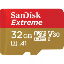 SanDisk Extreme microSDHC Card for Action Cameras 32GB