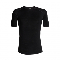 Icebreaker Merino BodyfitZone 150 Mens Thermal T-Shirt Black