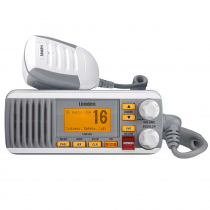 Uniden UM385 Fixed Mount VHF Marine Radio with DSC 25w White