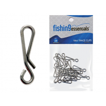 Fishing Essentials Trace Bait Clips 18kg Qty 25