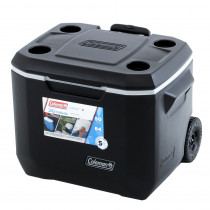 Coleman Xtreme Wheeled Chilly Bin Cooler 47L Black/Grey