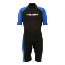 Extreme Limits Reef Mens Springsuit Wetsuit 2.5mm Black/Blue