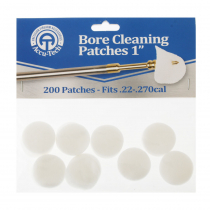 Accu-Tech Bore Cleaning Patches For .22 -.270 Calibre Firearms 1in