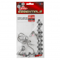 Berkley Essentials Strayline Rig Twin Pack with Keeper Hook