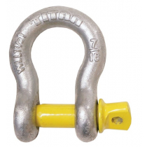 BLA Shackle Bow Galv Rated 6mm