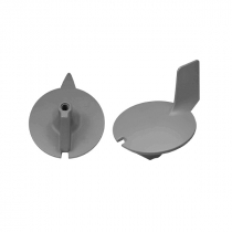 Martyr Anodes Skeg Zinc Anode for Mercury 98432-5