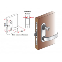 Southco Mobella Offshore Mortise Door Lock Sets