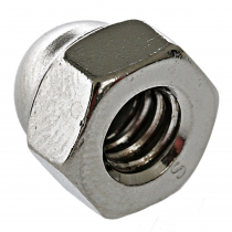 Stainless Steel Dome Nut G304 UNC 5/16 Qty 1