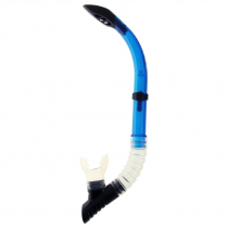 Pro-Dive Commercial Drop Away Purge Snorkel Blue