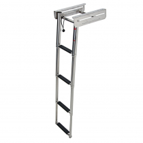 VETUS 4-Step Telescopic Stainless Boarding Ladder