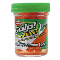 Berkley Gulp Salmon Eggs Soft Bait Fluorescent Orange