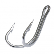 Mustad 7982HS Double Stainless Hook 6/0 Qty 1