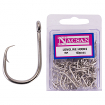 Nacsan Longline Hooks 16R Bulk Pack Qty 100