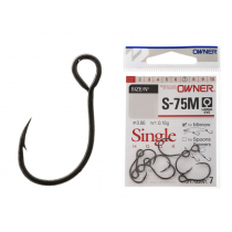 Owner S-75M Inline Lure Hooks 2 Qty 6