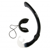 Mares Silicone Roll Up Travel Snorkel Black