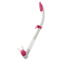 Mares Rebel Splash Semi Dry Snorkel White/Pink