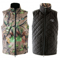 Ridgeline Scurry Reversible Vest Nature Green/Black M
