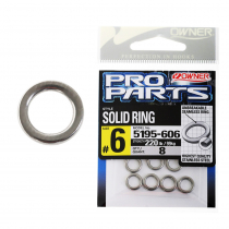 Owner P14 Solid Rings #6 220lb Qty 8
