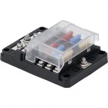 Egis Mobile Electric RT Fuse Block 6 Pos with Ground and LED Indication