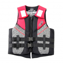 Ron Marks Mens Super Soft Neoprene Level 50 PFD Life Vest Red M - Dusty and dirty - but new