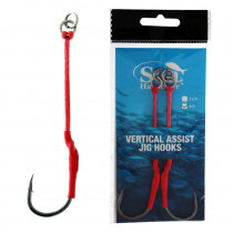 Sea Harvester Vertical Assist Jig Hooks 9/0 Qty 2