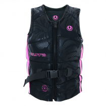 Ultra Session Neoprene Level 50 Womens Life Vest Black/Pink 12