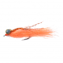 Manic Tackle Project Bucktail Minnow Fly Grey/White 1/0 Single - Trout Flies  - Jigs & Lures - Fishing