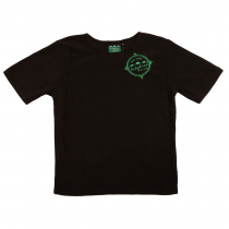 Ridgeline Short Sleeve Kids Bush Shirt Black 14