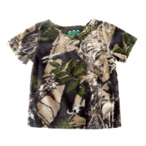 Ridgeline Short Sleeve Kids Bush Shirt Buffalo Camo 0.5