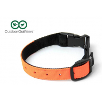 Outdoor Outfitters Dog Collar Reversible Orange/Black 400mm Non