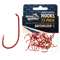 Jarvis Walker Baitholder Hooks Qty 25 #1
