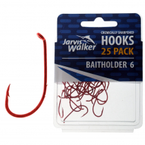 Jarvis Walker Baitholder Hooks Qty 25 #6