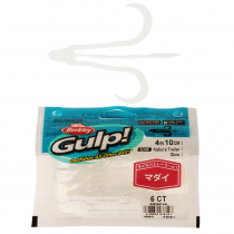 Berkley Gulp! Slider Jig Trailer Soft Bait 10cm Qty 6 Glow