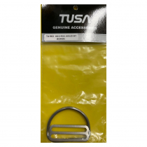 TUSA D-Ring Bent and Slider for BCD Webbing