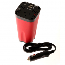 150W Cup-Holder Inverter with Dual USB Charging