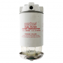 VETUS 75709VTEB Water Separator/Fuel Filter with CE/ABYC Double 10mic