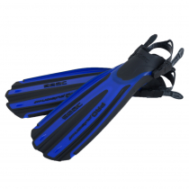 Seac Propulsion Open Heel Dive Fins Blue L/XL