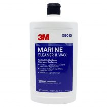 3M 09010 Marine Fibreglass Cleaner and Wax 1L