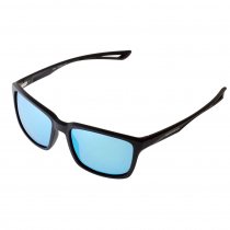 North Beach Saba Polarised Sunglasses Blue Mirror/Matt Blue Frame