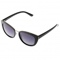 North Beach Talia Polarised Sunglasses Grey/Black Frame