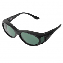 Horizon Eyewear Original Fitover Polarised Sunglasses Black/Grey Small