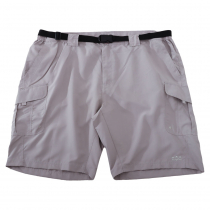 Ridgeline Moray Mens Shorts with Belt Grey 4XL
