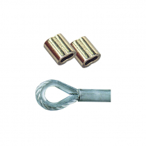 BLA Clamp Swage Copper Nickel Plated
