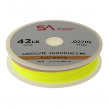 Buy Scientific Anglers Absolute Flat Mono Shooting Line 25lb 30m