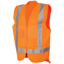 Betacraft Tuffviz Mens Highway Safety Vest Orange