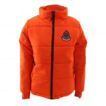 Open Country Puffa Classic Womens Puffer Jacket NZ Badge Orange 16