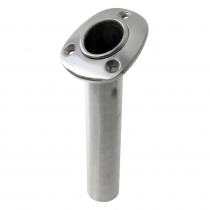 Hi-Tech Aluminium 30-Degree Flush Mount Angled Rod Holder - 3 Holes