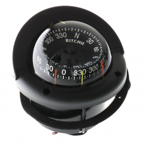 Ritchie Helmsman HF-743 CombiDamp Flush Mount Compass Black 12V